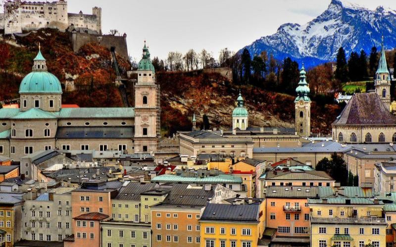 Khu phố cổ của Salzburg