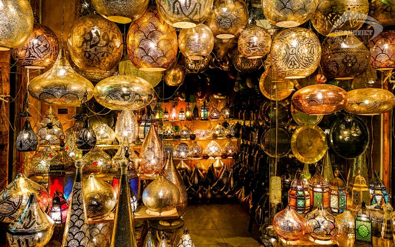 Chợ cổ Khal Al Khalili Bazzar - Tour du lịch Ai Cập