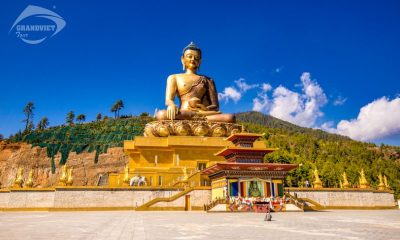 Đại tượng Phật Dordenma - Du lịch Bhutan từ Hà Nội