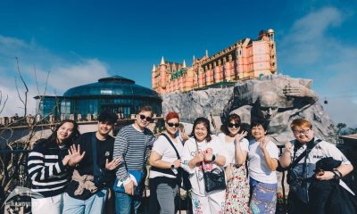 Ảnh đoàn của Grand Viet Tour tham quan Đà Nẵng