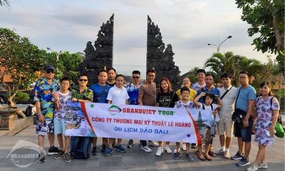 Đoàn khách GrandViet Tour tham quan đảo Bali - Indonesia