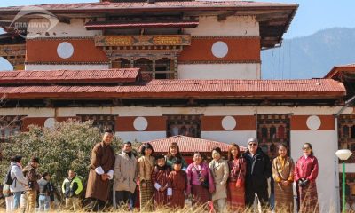 Đoàn khách tham quan Bhutan