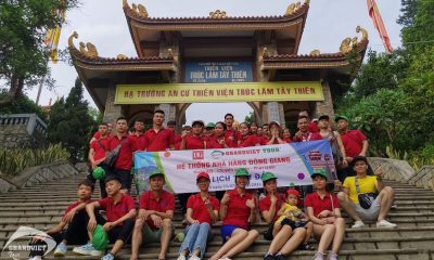 Ảnh đoàn Grand Viet Tour tham quan Tam Đảo