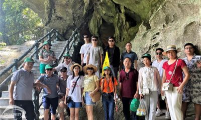 Ảnh đoàn của Grand Viet Tour tham quan Cát Bà