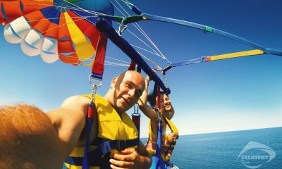 Dù kéo parasailing - Tour du lịch Thái Lan 5 ngày 4 đêm