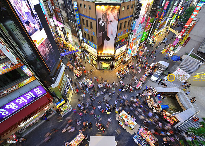 Khu phố mua sắm Myeong-Dong