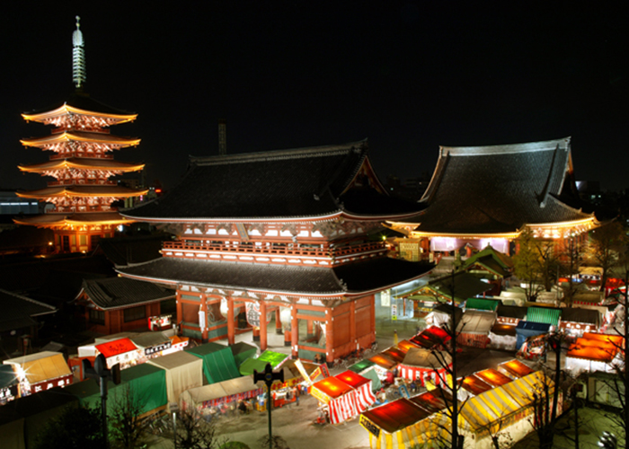 Ngôi đền cổ Asakusa