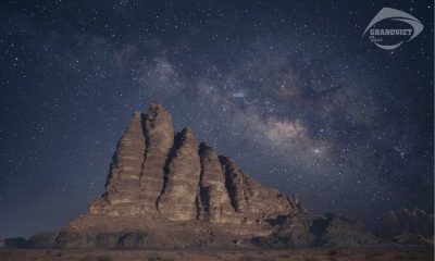 Sa mạc Wadi Rum vào ban đêm - Tour du lịch Ai Cập