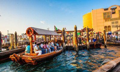 Taxi nước qua vịnh Dubai – Water Abra