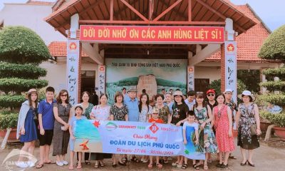 Ảnh đoàn khách tham quan của Grand Viet Tour