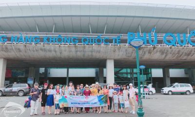 Ảnh đoàn khách tham quan của Grand Viet Tour