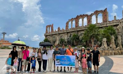 Ảnh đoàn khách tham quan của Grand Viet Tour