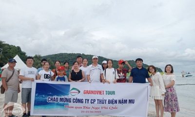 Ảnh đoàn khách tham quan của Grand Viet Tour