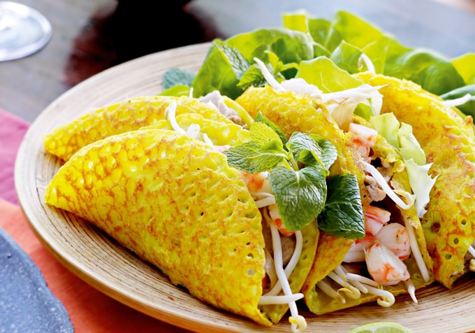 Bánh xèo hải sản Nha Trang