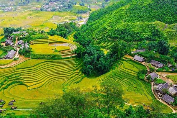 Khung cảnh Lao Chải - Tả Van