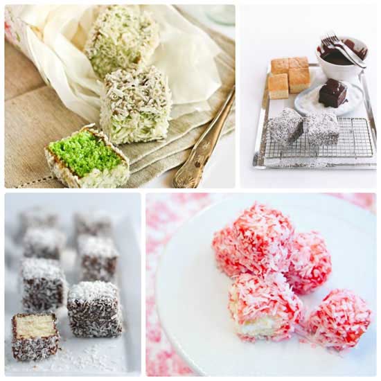 Món bánh Lamington nổi tiếng nước Úc