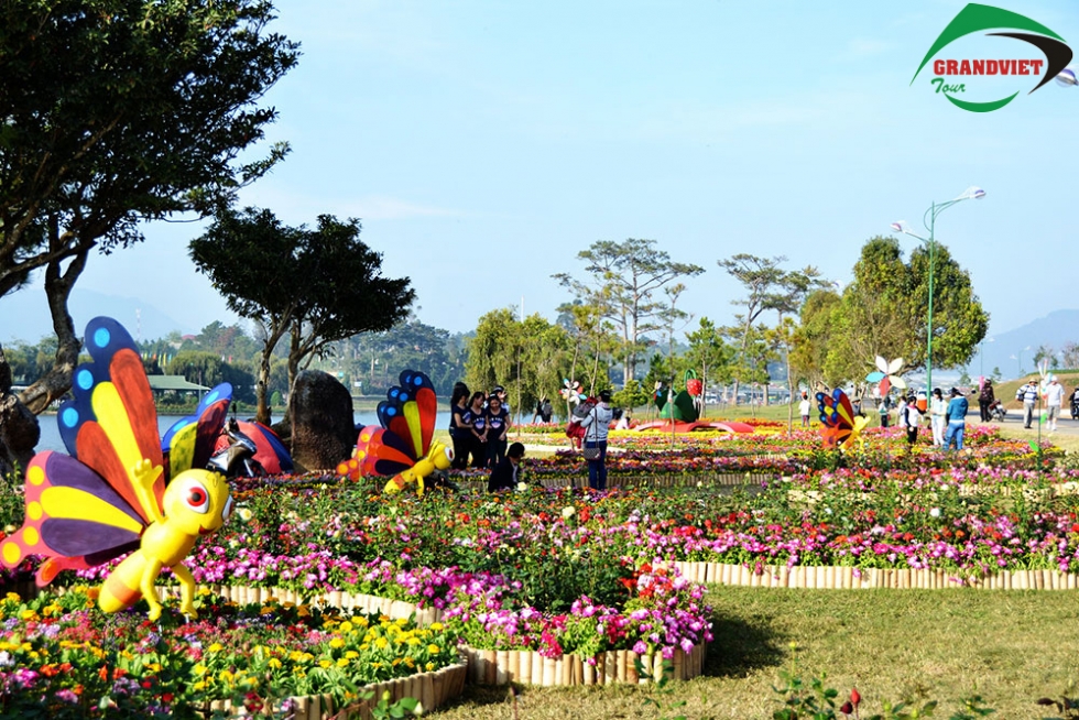 Công viên hoa tại Đà Lạt