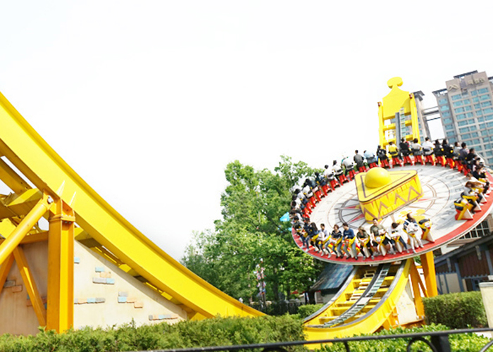 Khám phá các trò chơi mạo hiểm tại công viên Lotte World