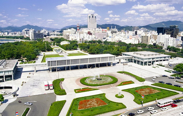 khu tuong niem hoa binh hiroshima