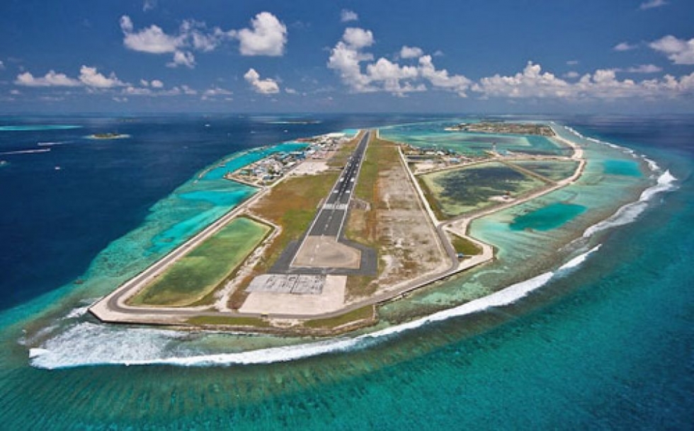 san bay maldives