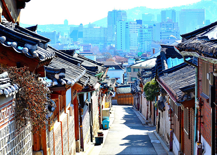 Ngôi làng Hanok tuyệt đẹp