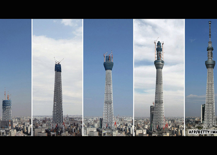 Tòa tháp Tokyo Sky Tree Tower, Tokyo, Nhật Bản