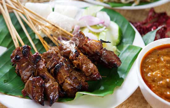 Thịt nướng thơm ngon Satay