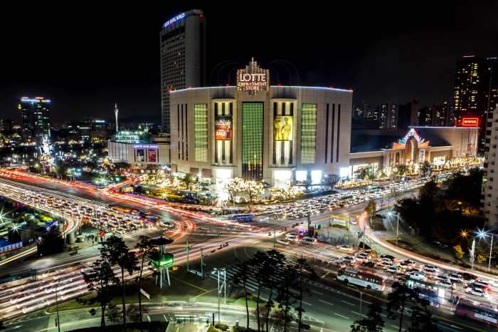 Trung tâm mua sắm Jamsil và trung tâm Lotte