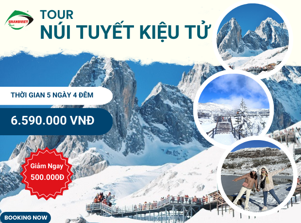 Tour núi tuyết kiệu tử