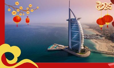 Khách sạn 7 cánh buồm tráng lệ - Burj Al Arab