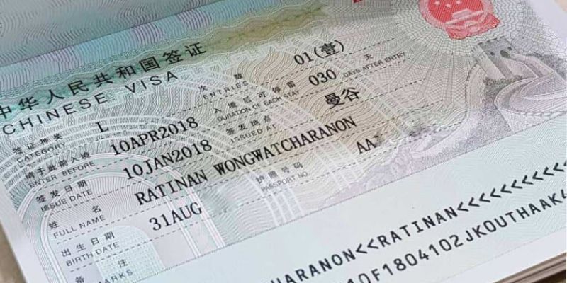 Visa Trung Quốc có mấy loại?